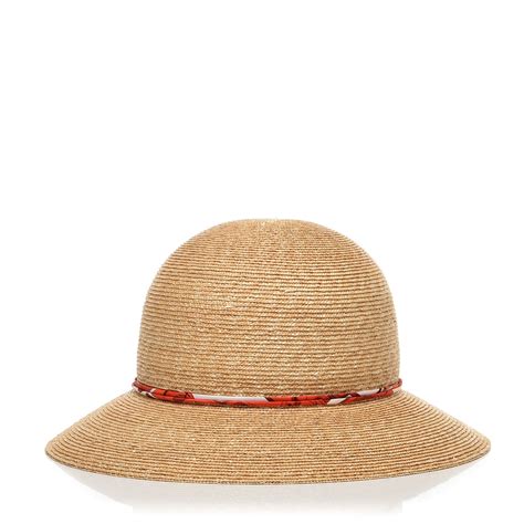 hermes sun hat of straw|hermes hat badges for women.